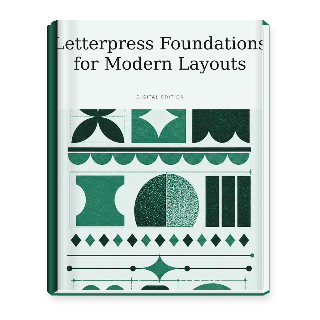 Letterpress Foundations for Modern Layouts
