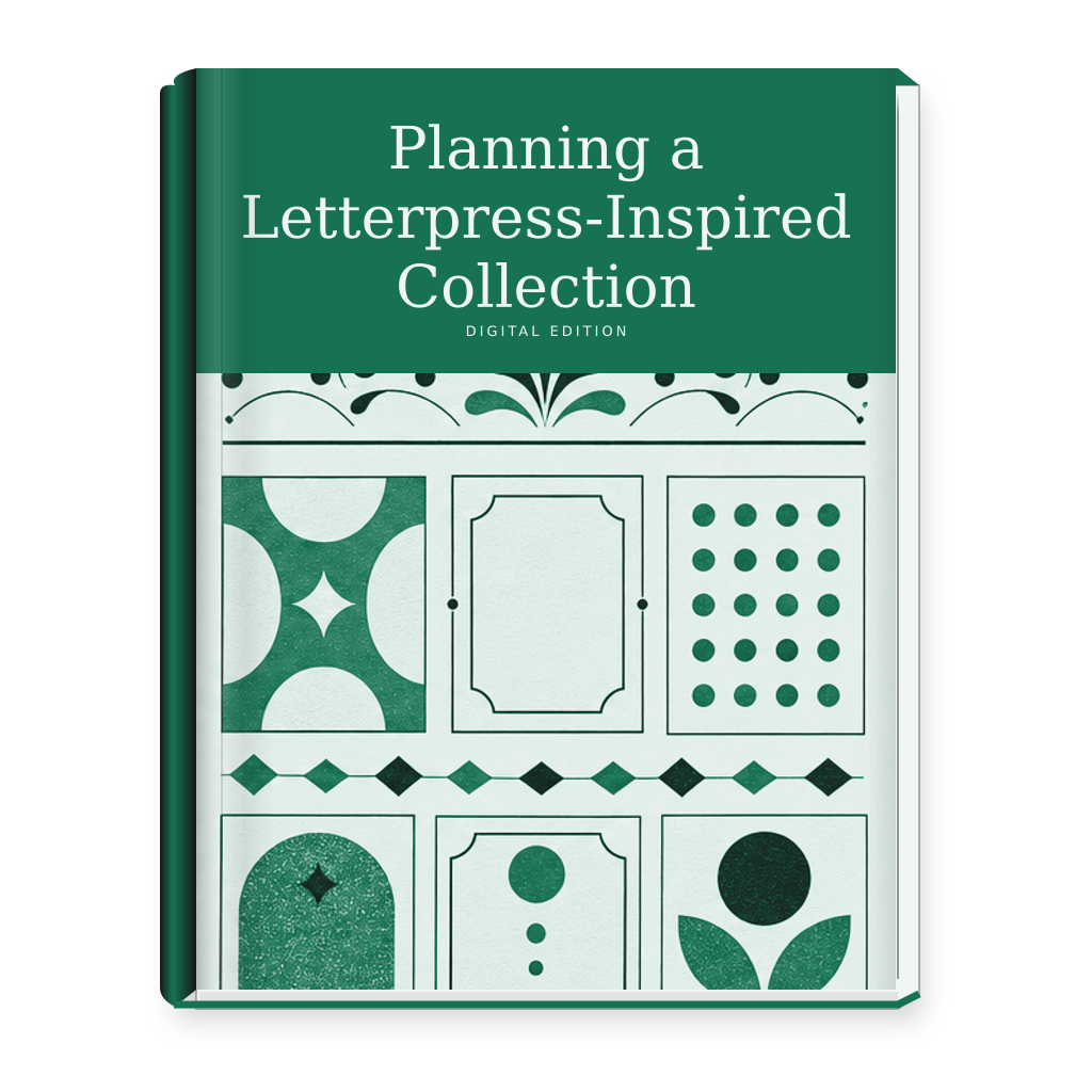 Planning a Letterpress-Inspired Collection
